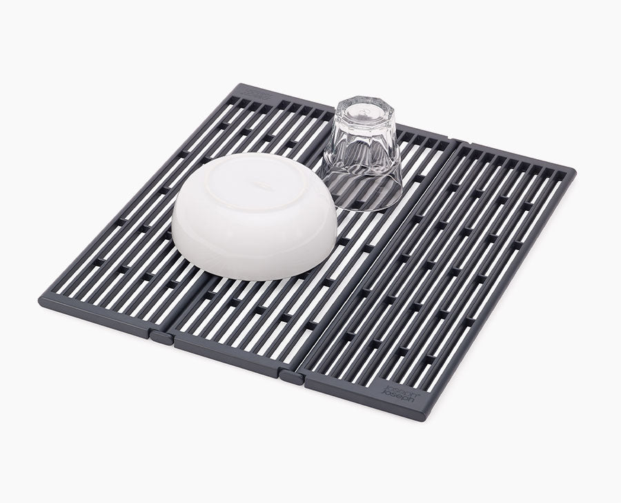 joseph-joseph-platform-folding-grey-sink-drainer image 1
