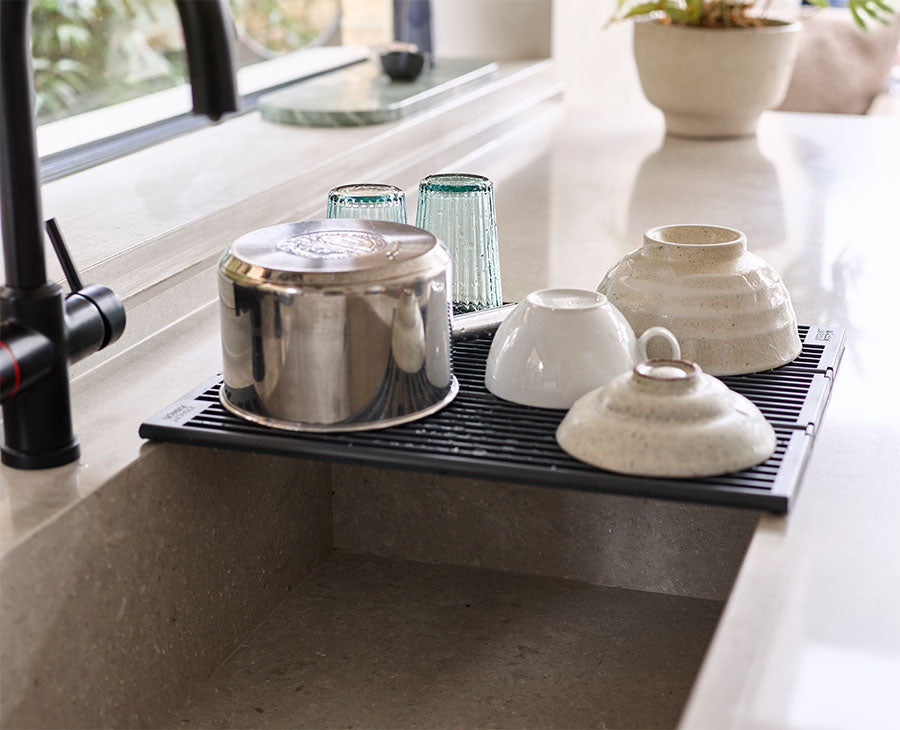 joseph-joseph-platform-folding-grey-sink-drainer image 2
