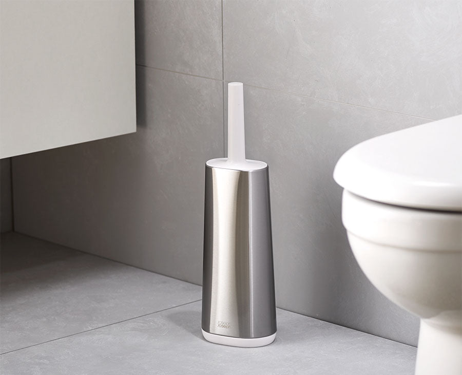 joseph-joseph-flex-stainless-steel-toilet-brush-with-d-shaped-flexible-head image 2