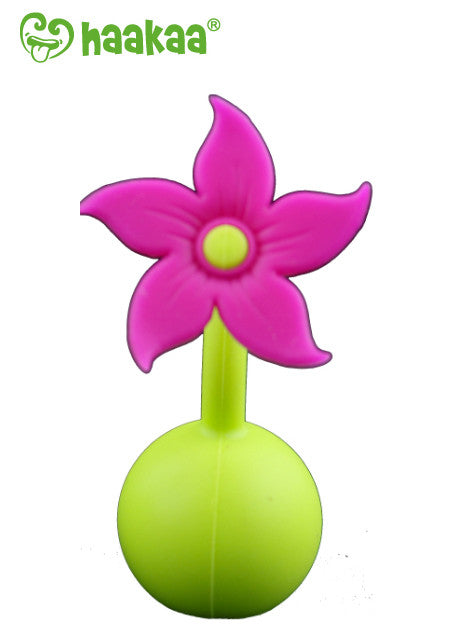 haakaa-gen-1-silicone-breast-pump-4-oz-with-flower-stopper image 7