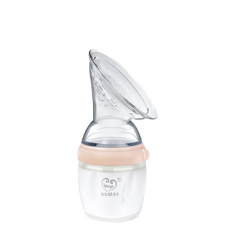 haakaa-gen-3-silicone-breast-pump-with-detachable-bottle-pack-of-4 image 5