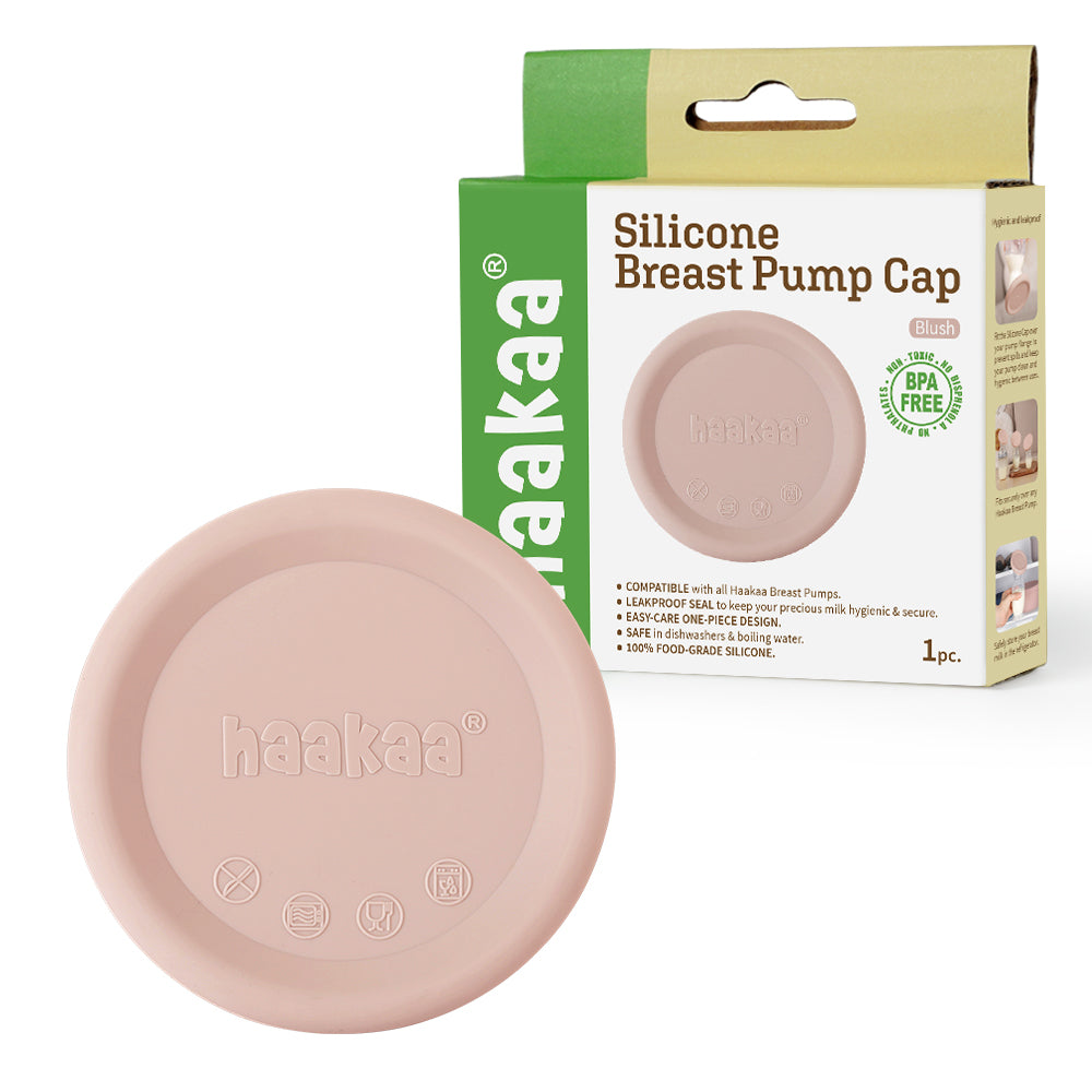 haakaa-silicone-breast-pump-lid-1-pk-blush image 4