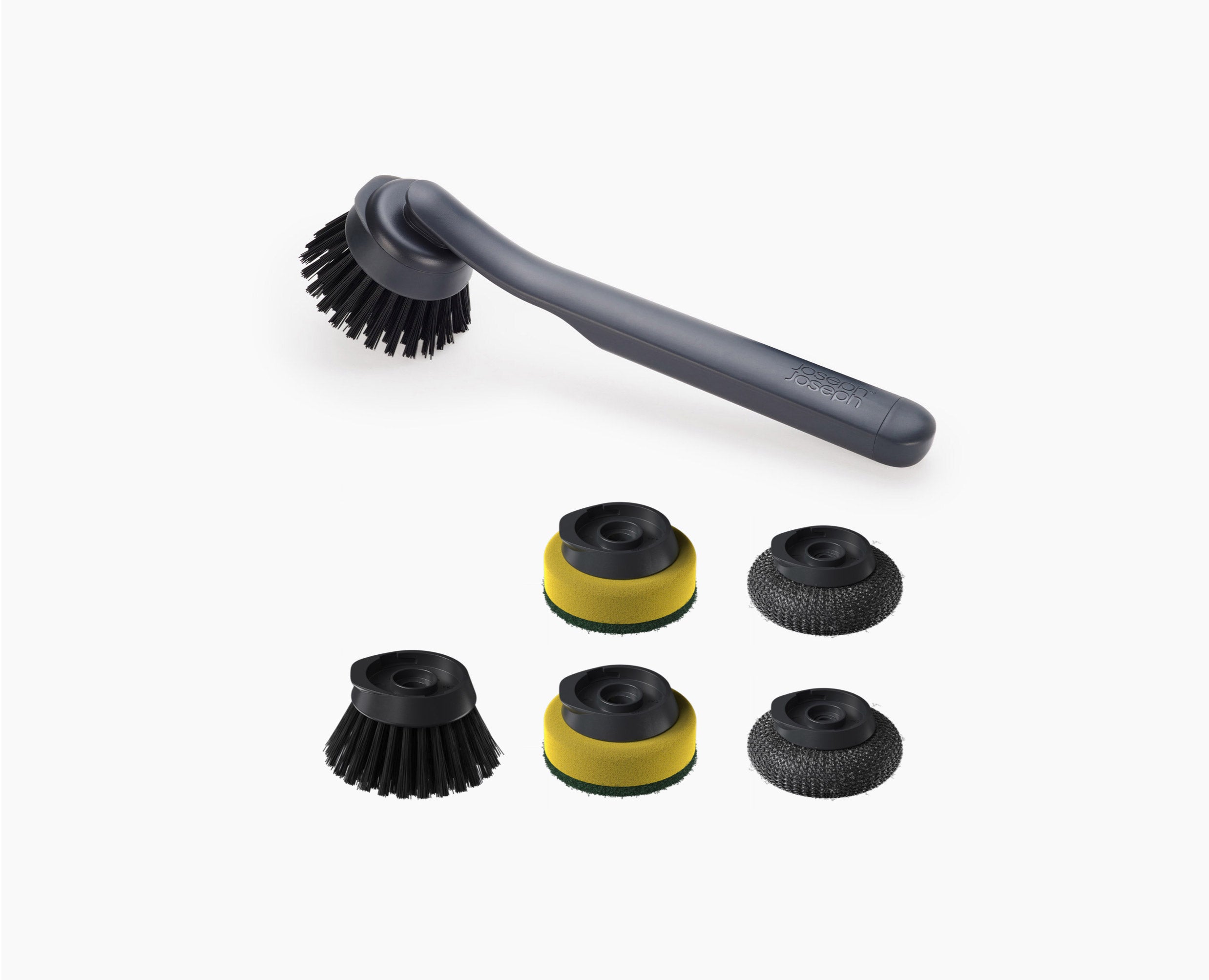 joseph-joseph-sinktech-washing-up-brush-set-with-replacement-head-extra-heads image 3