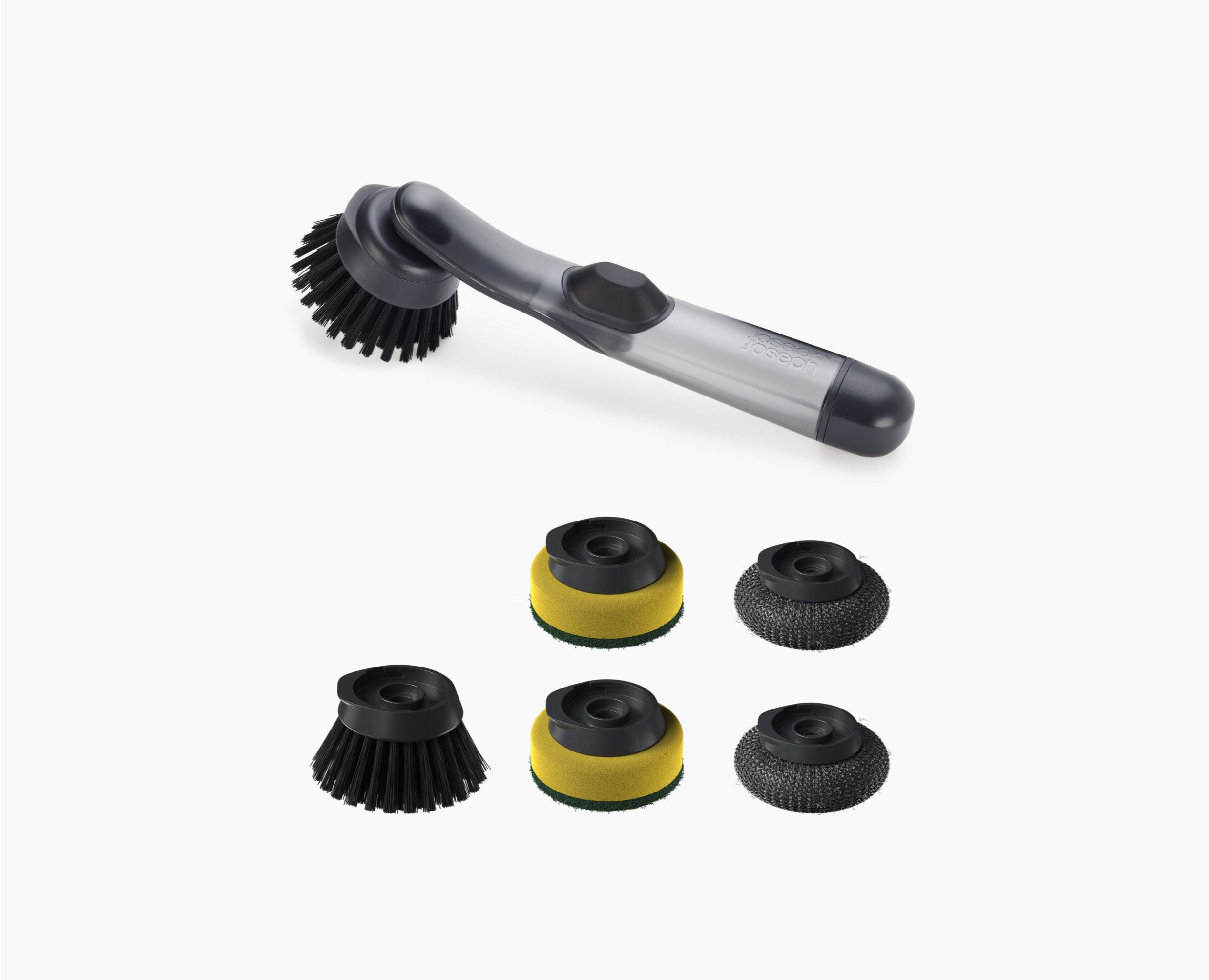 joseph-joseph-sinktech-soap-dispensing-washing-up-brush-with-replacement-head-ex image 1