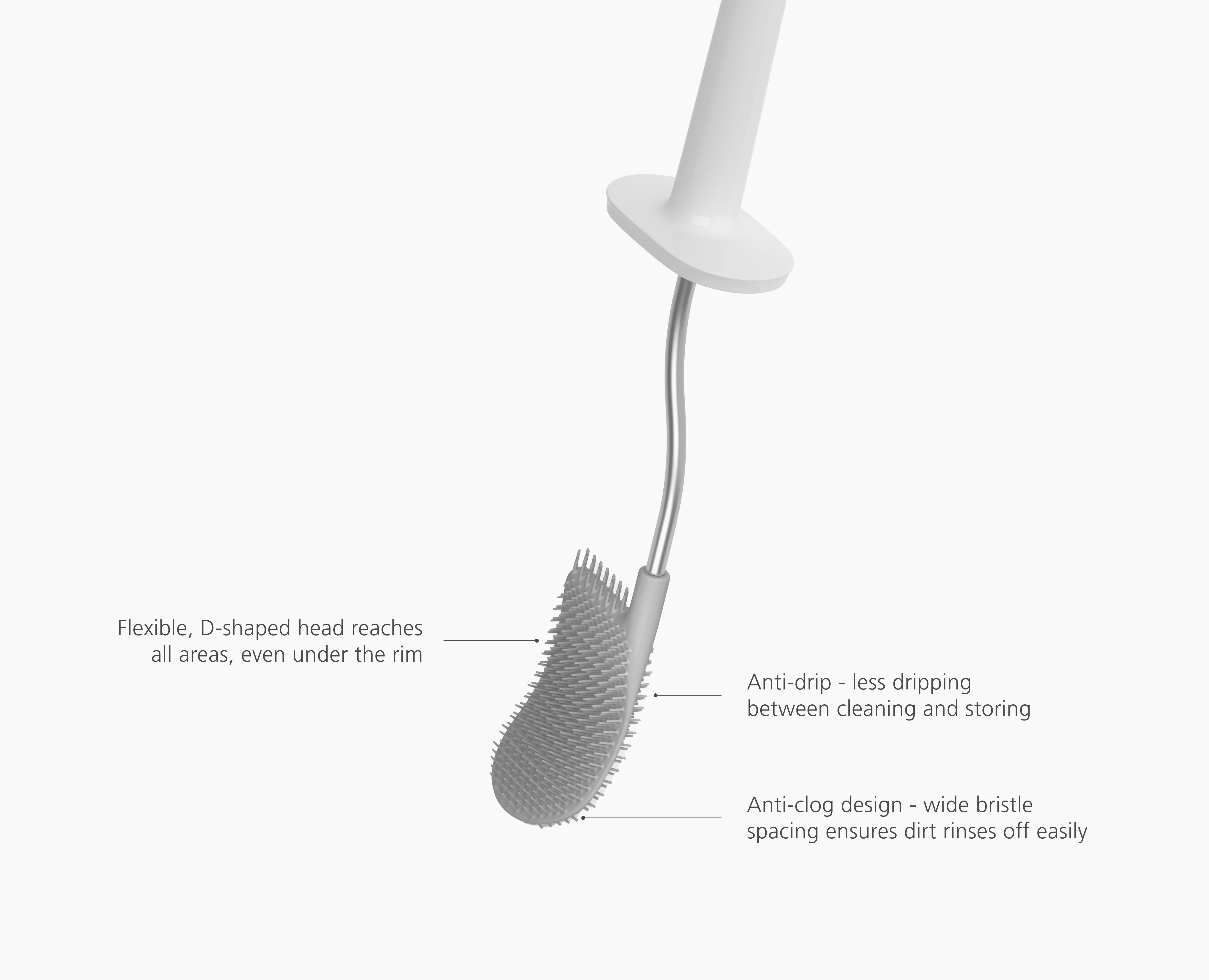 joseph-joseph-flex-lite-2-pack-stainless-steel-toilet-brushes-with-compact-holde image 6