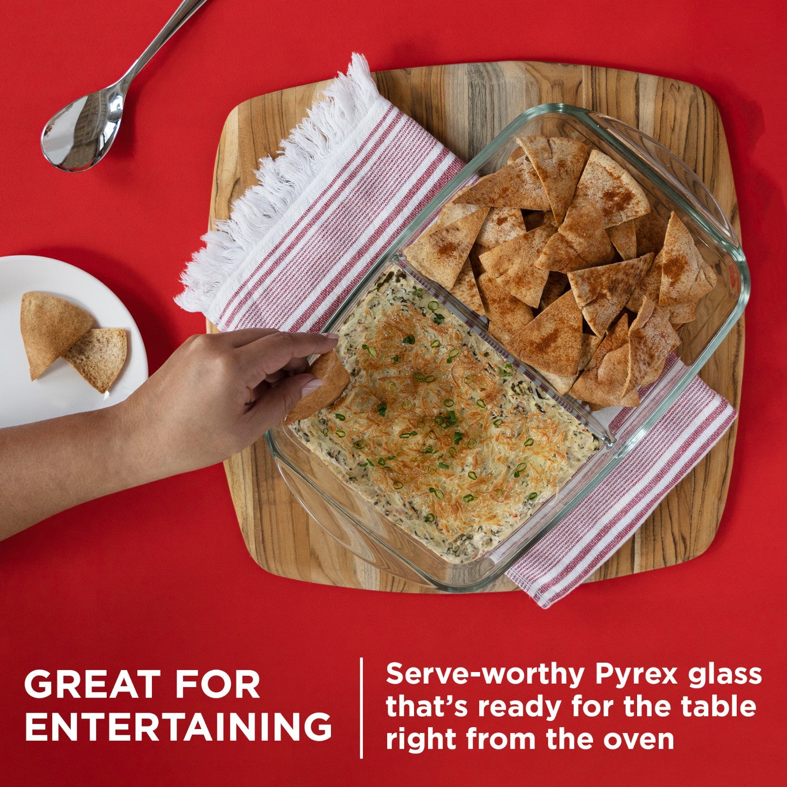 pyrex-8x12-divided-glass-baking-dish image 5