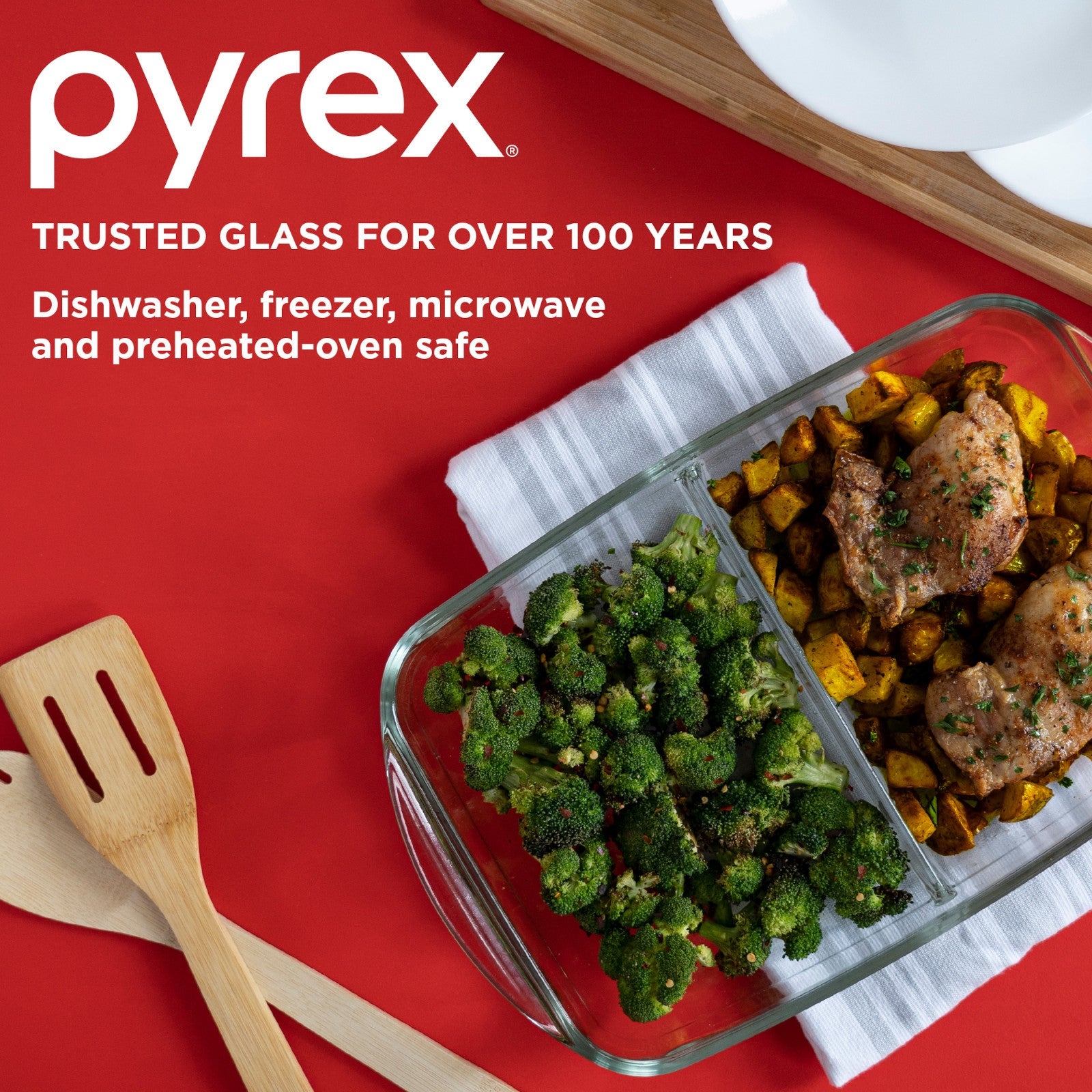 pyrex-8x12-divided-glass-baking-dish image 6