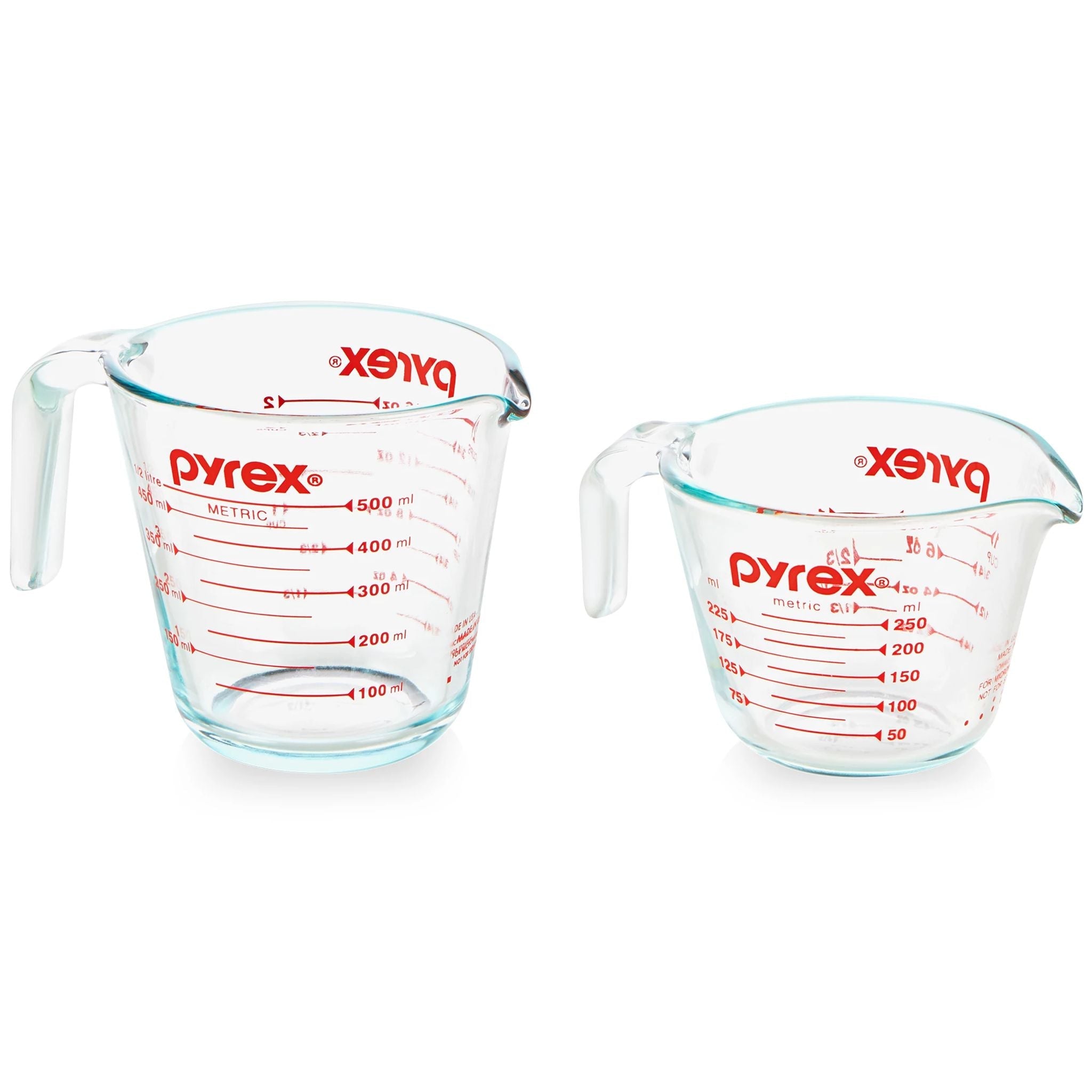 pyrex-smart-essentials-glass-measuring-cup-set-2-piece image 1