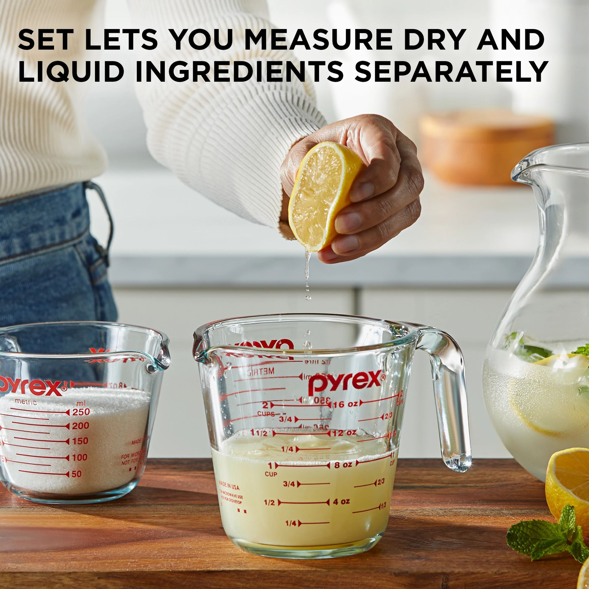 pyrex-smart-essentials-glass-measuring-cup-set-2-piece image 3