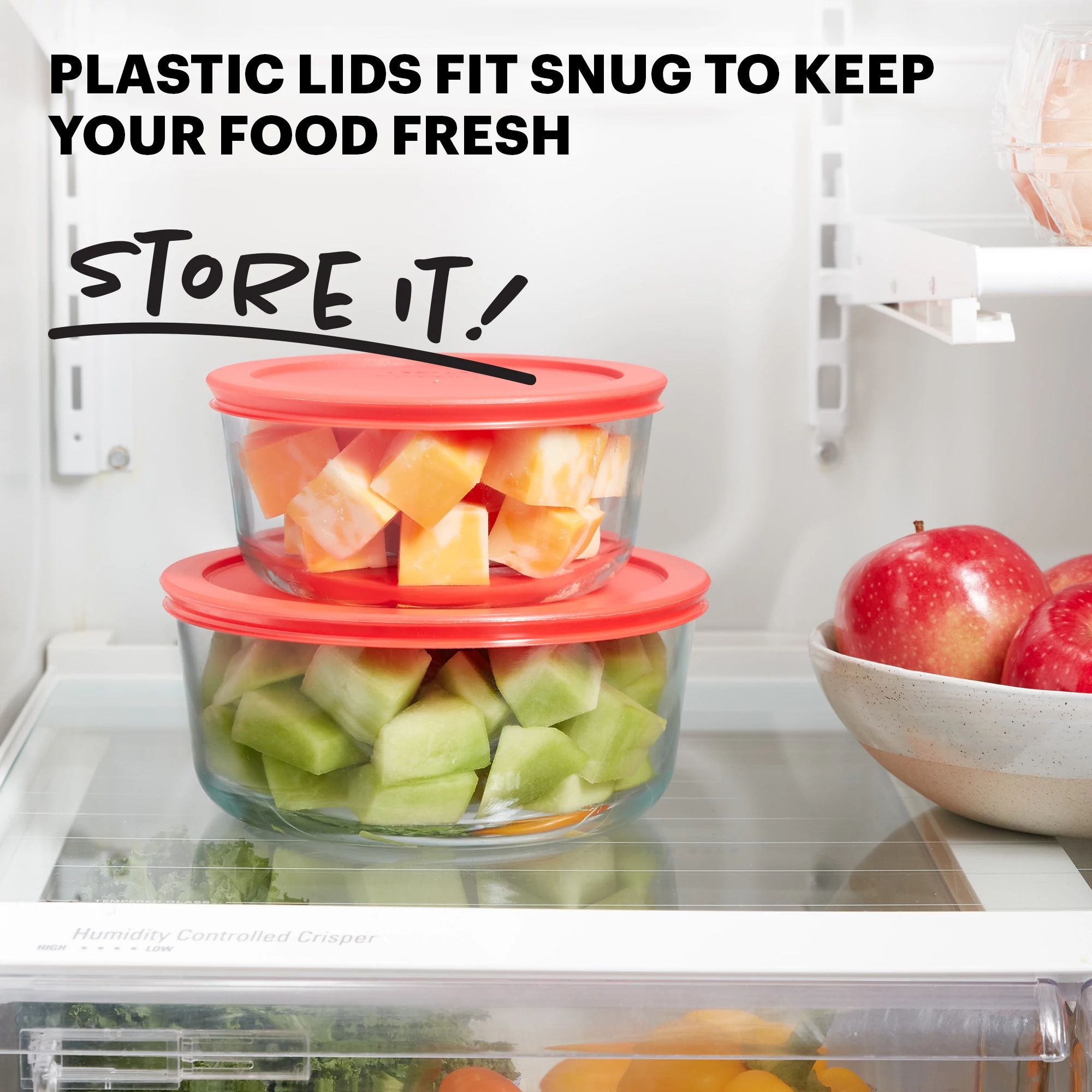 pyrex-simply-store-4-piece-round-glass-storage-set-with-lids image 4
