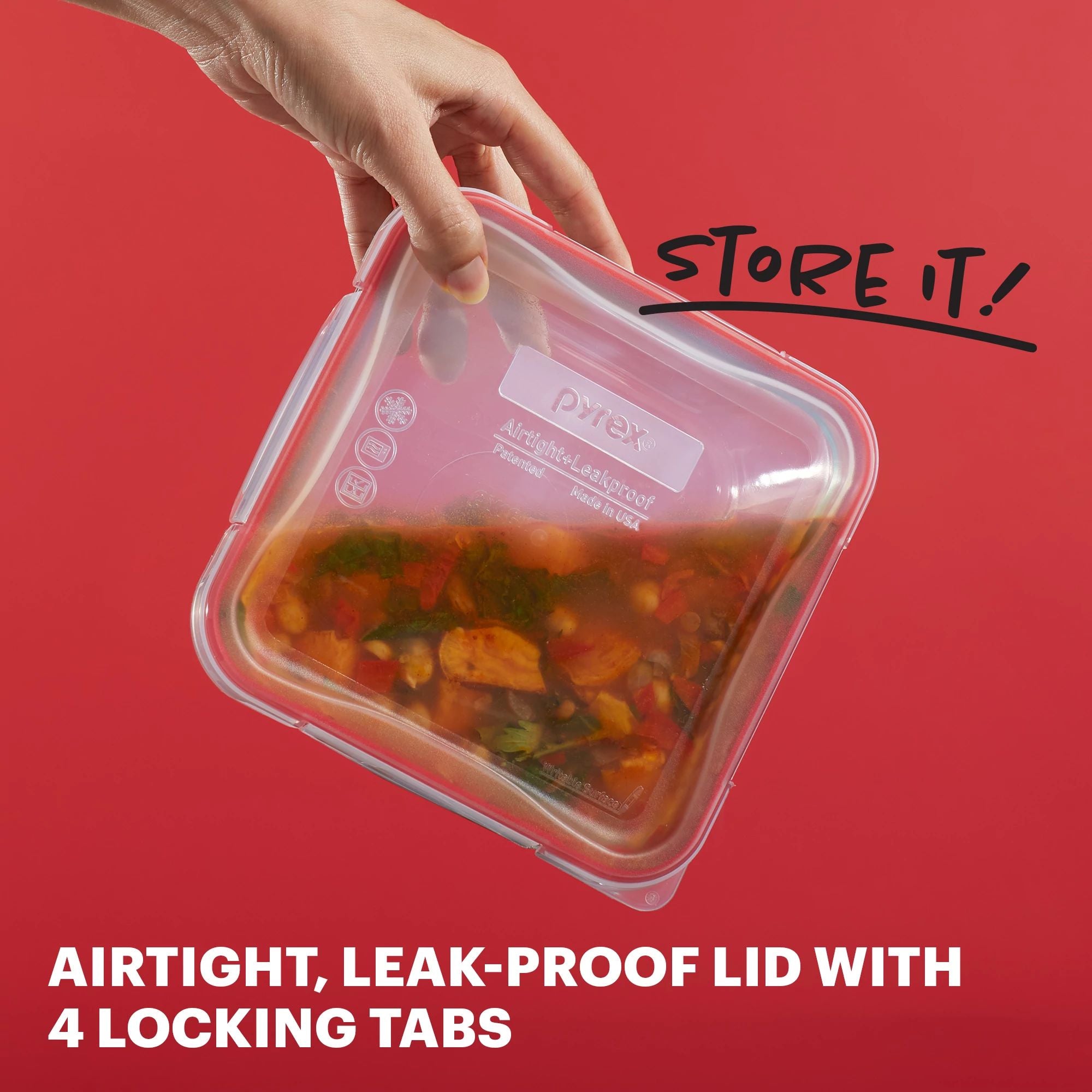 pyrex-freshlock-10-piece-meal-prep-glass-storage-set image 4