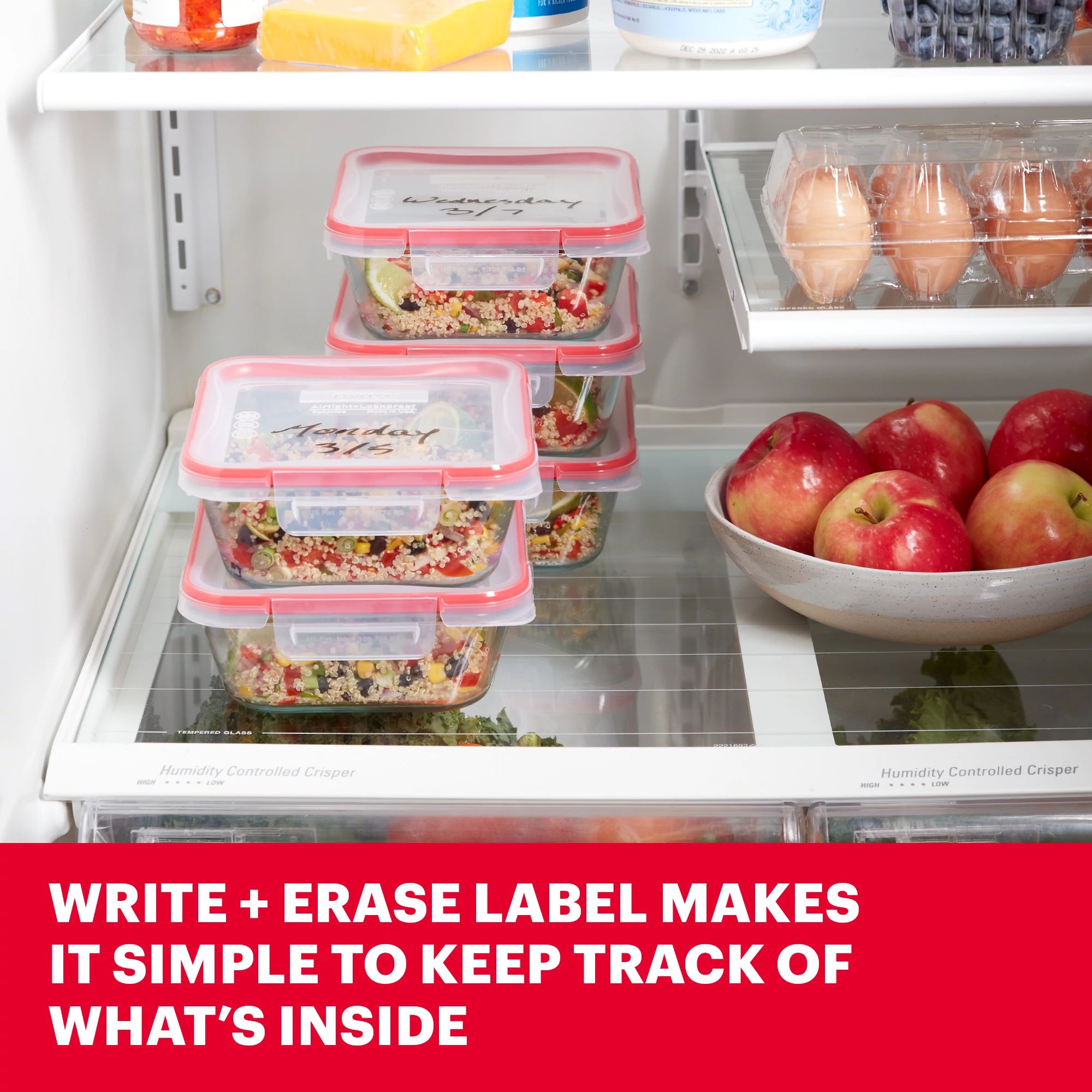 pyrex-freshlock-10-piece-meal-prep-glass-storage-set image 5