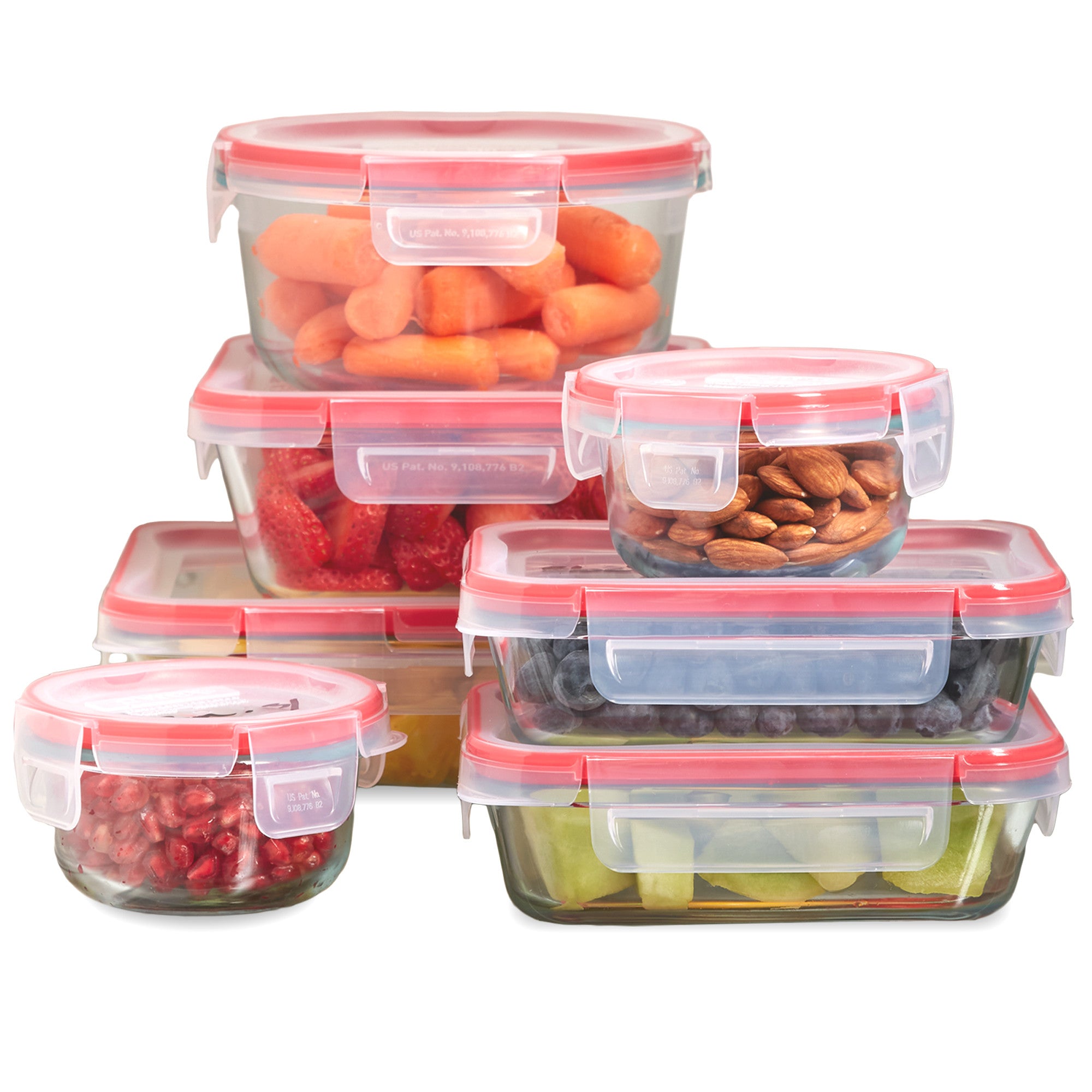 pyrex-freshlock-14-piece-mixed-size-glass-food-storage-set image 2