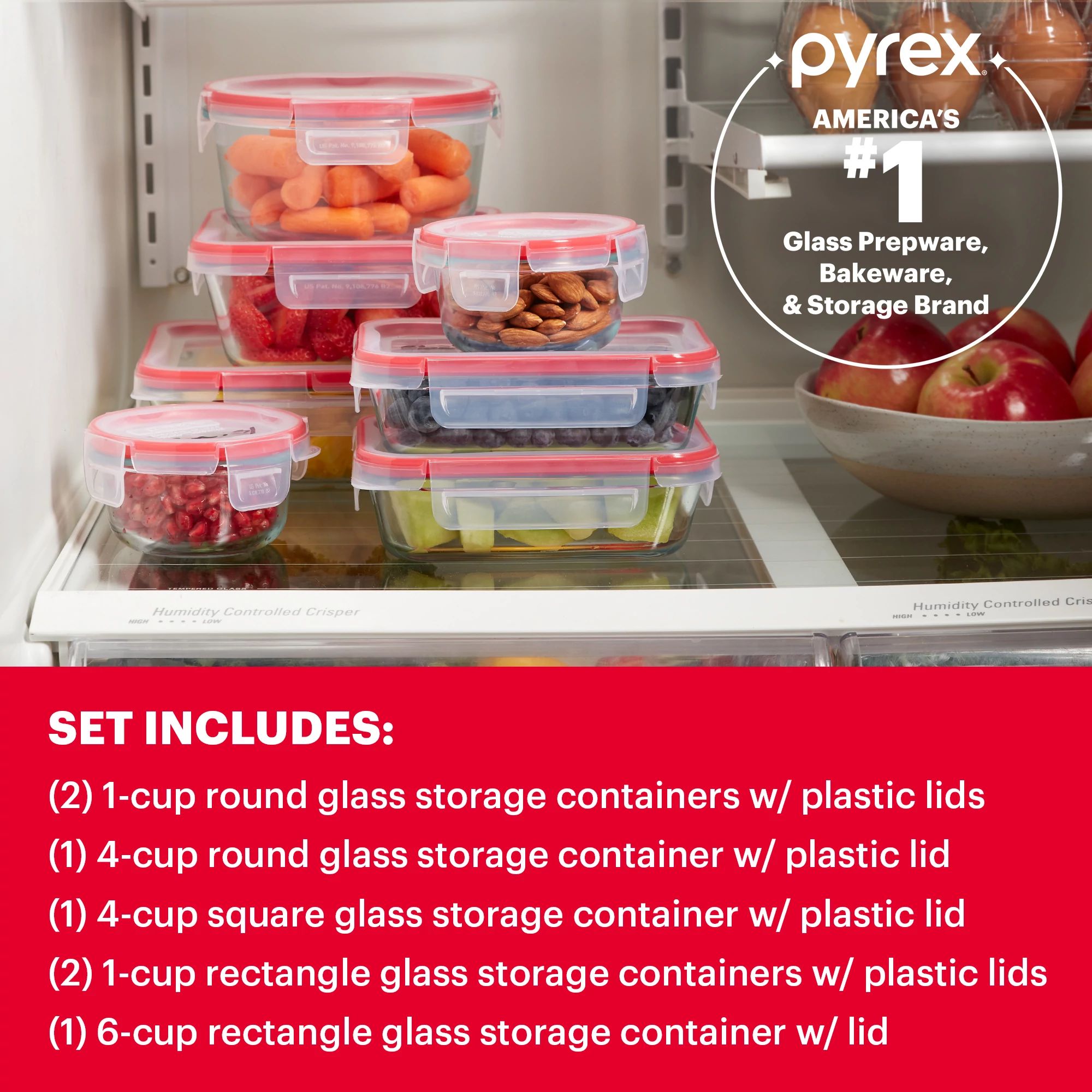 pyrex-freshlock-14-piece-mixed-size-glass-food-storage-set image 3
