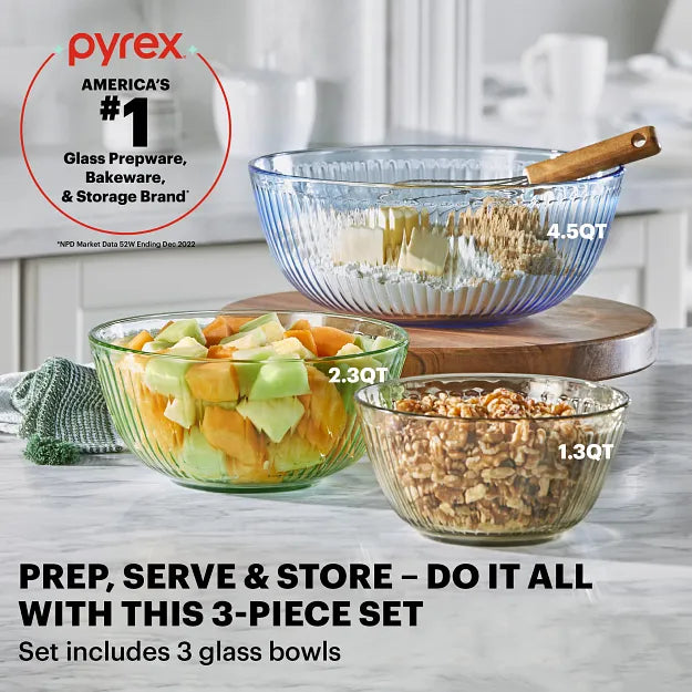 pyrex-colors-sculpted-tinted-3-piece-mixing-bowl-set image 2