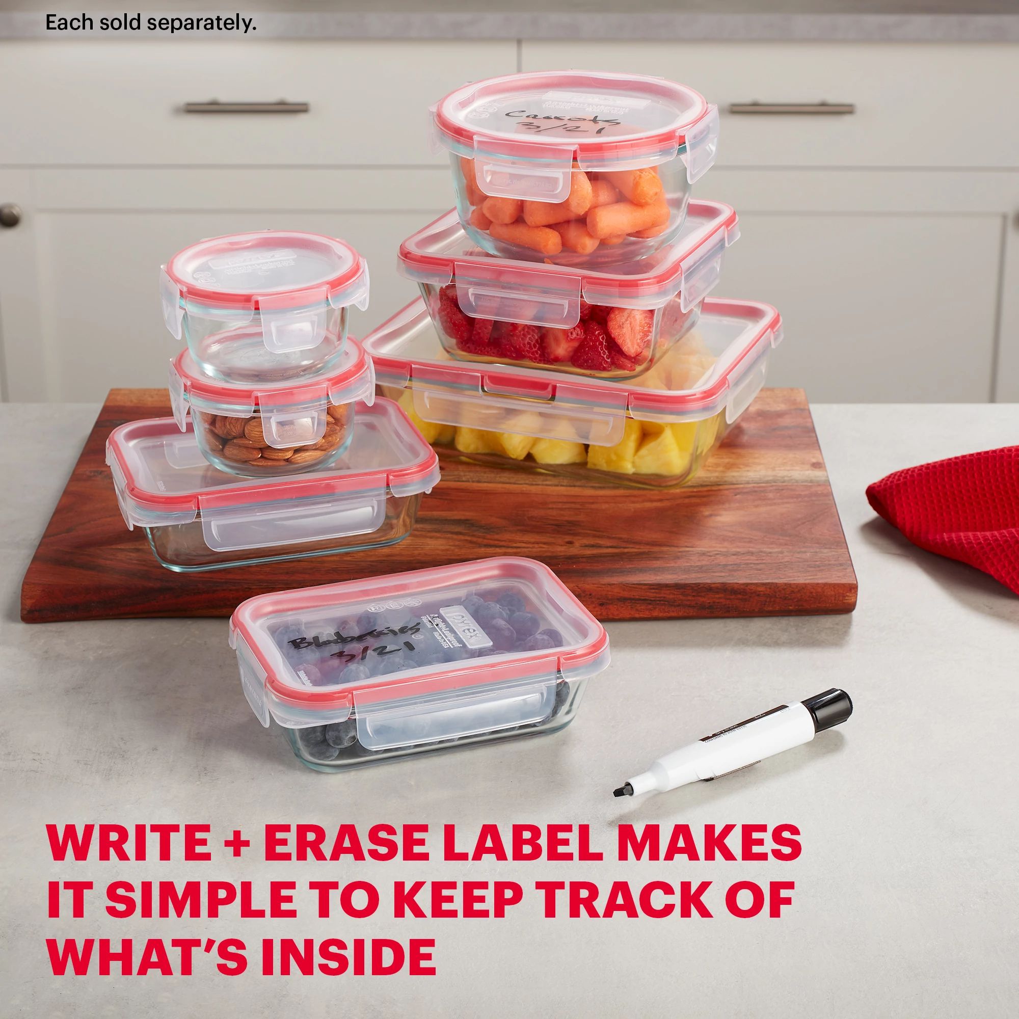 pyrex-freshlock-4-cup-round-glass-food-storage-container image 4