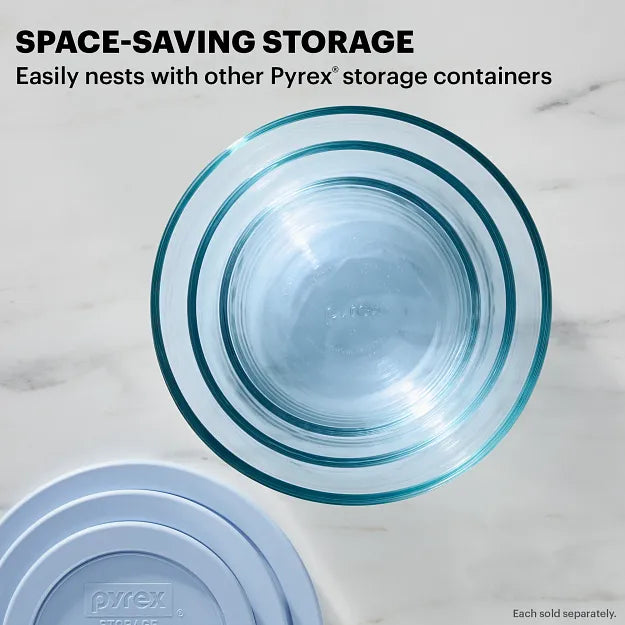 pyrex-simply-store-tinted-6-piece-round-storage-value-pack-with-blue-plastic-lid image 5