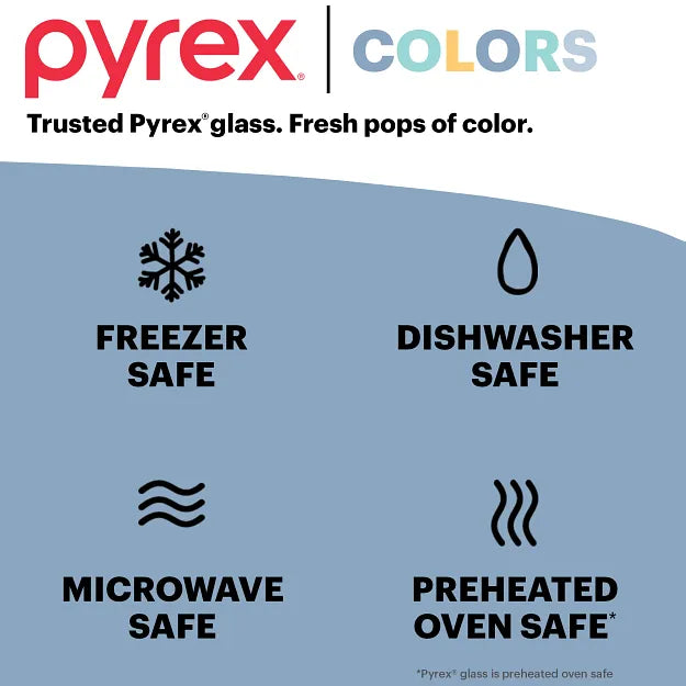 pyrex-colors-sculpted-tinted-4-piece-baking-set-with-plastic-lids-smoke image 6