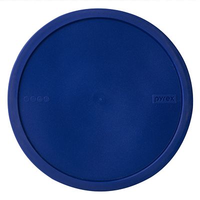 pyrex-blue-plastic-lid-for-watercolor-collection-4-quart-mixing-bowl image 1