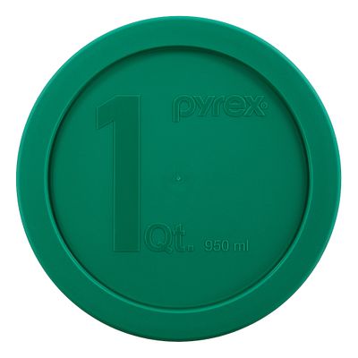 pyrex-green-lid-for-1-quart-mixing-bowl-model-322 image 1