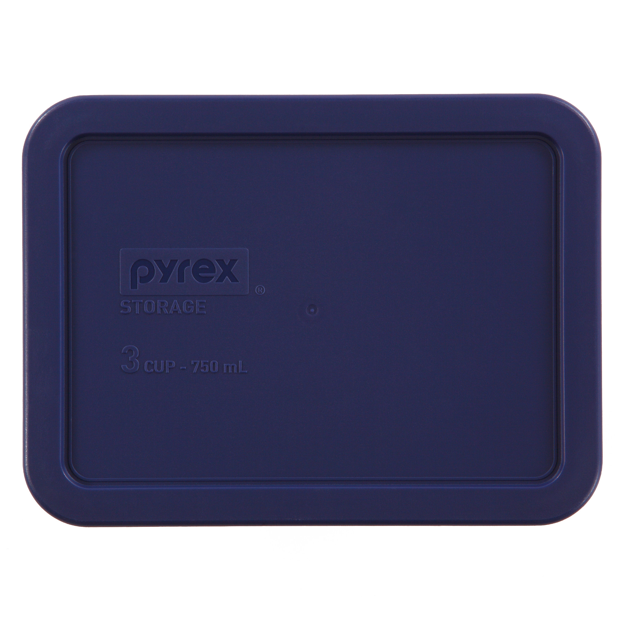 pyrex-blue-lid-for-3-cup-rectangular-food-storage-container image 1