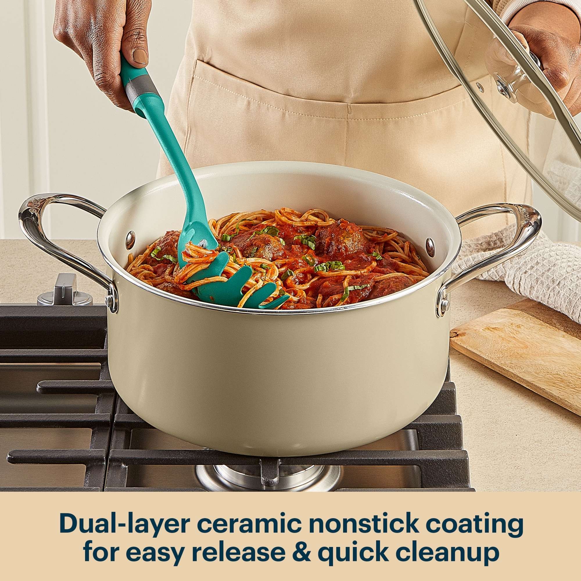 pyrex-ceramic-cookware-10-inch-4-5-quart-stock-pot-with-lid image 3