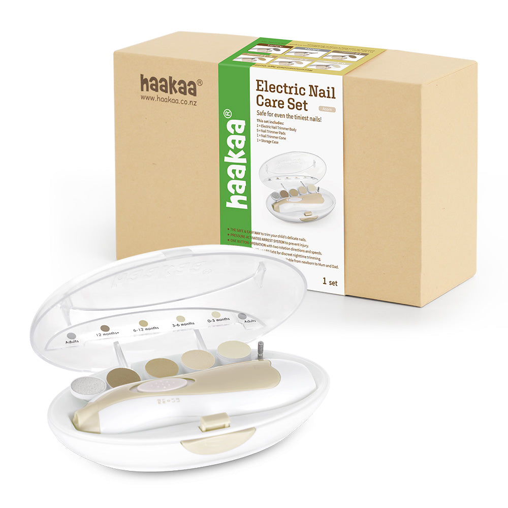 haakaa-baby-nail-care-set-acorn-pack-of-4 image 2