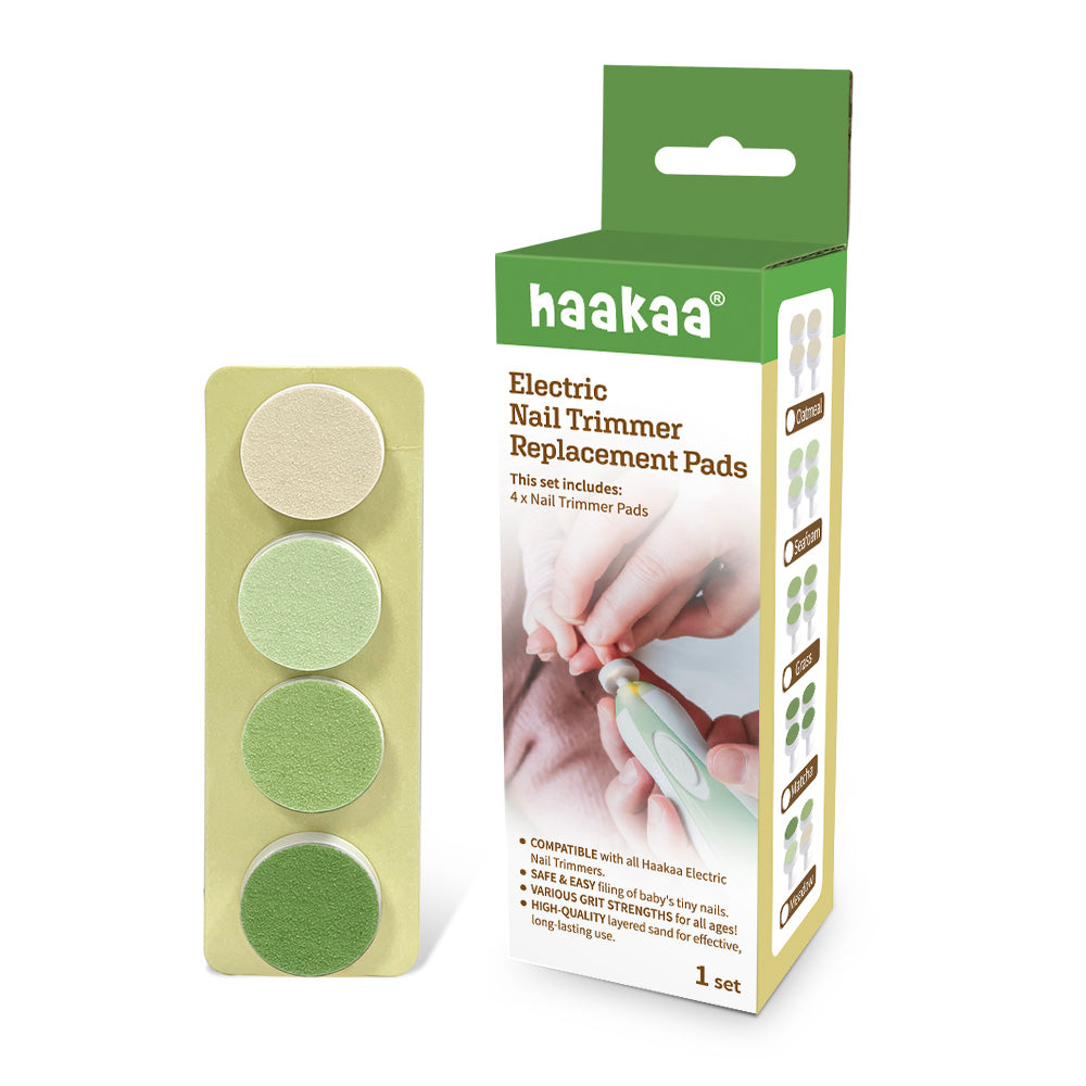 haakaa-nail-trimmer-replacement-pads-meadow-4-pack image 1