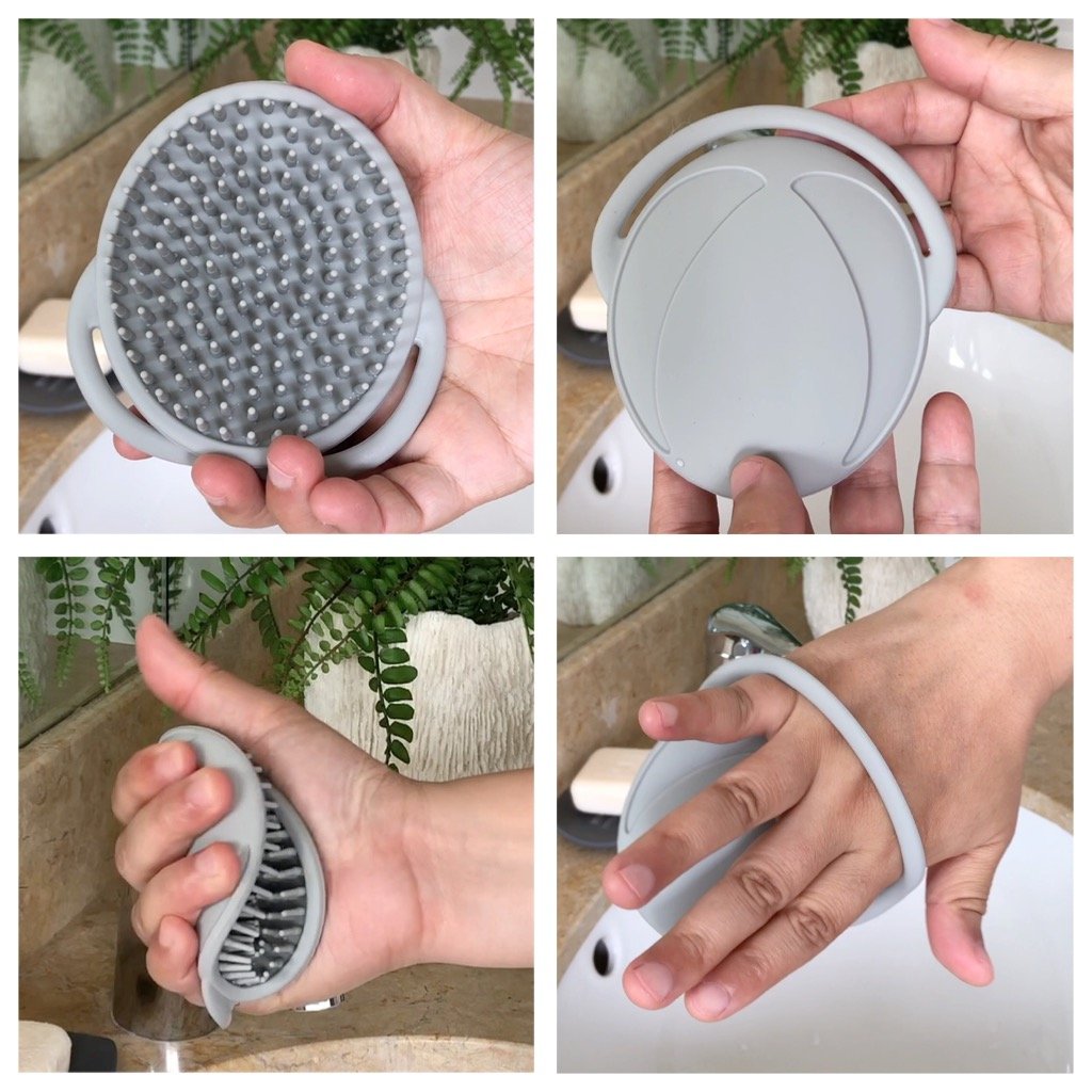 haakaa-silicone-shampoo-brush-for-babies-adults image 6