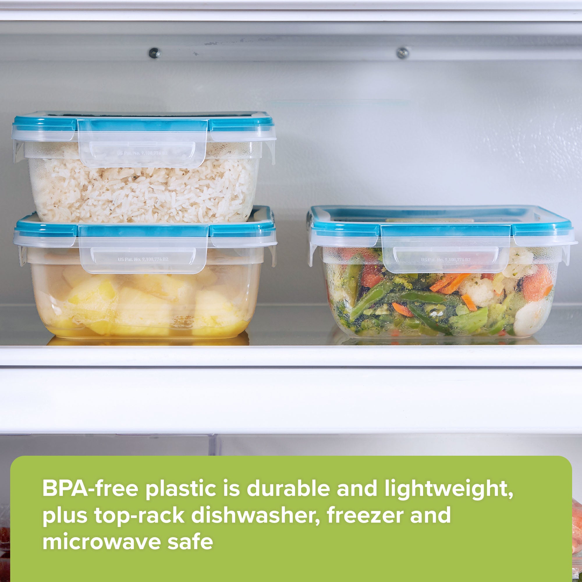 snapware-total-solution-6-piece-rectangular-plastic-food-storage-set image 6