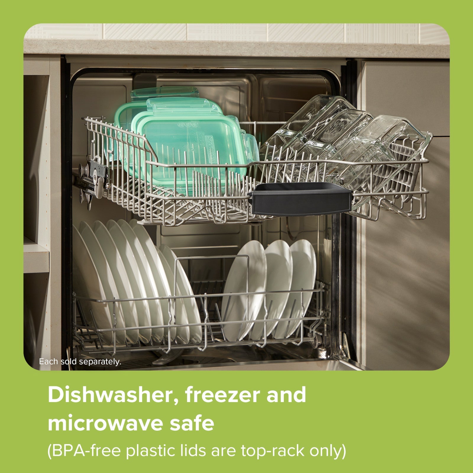 snapware-mealbox-3-8-cup-divided-glass-storage-container-with-lid image 5