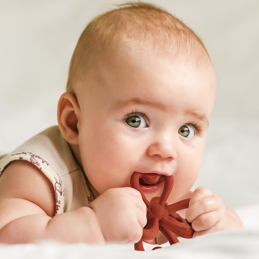 haakaa-silicone-clover-teether-1-pack image 2