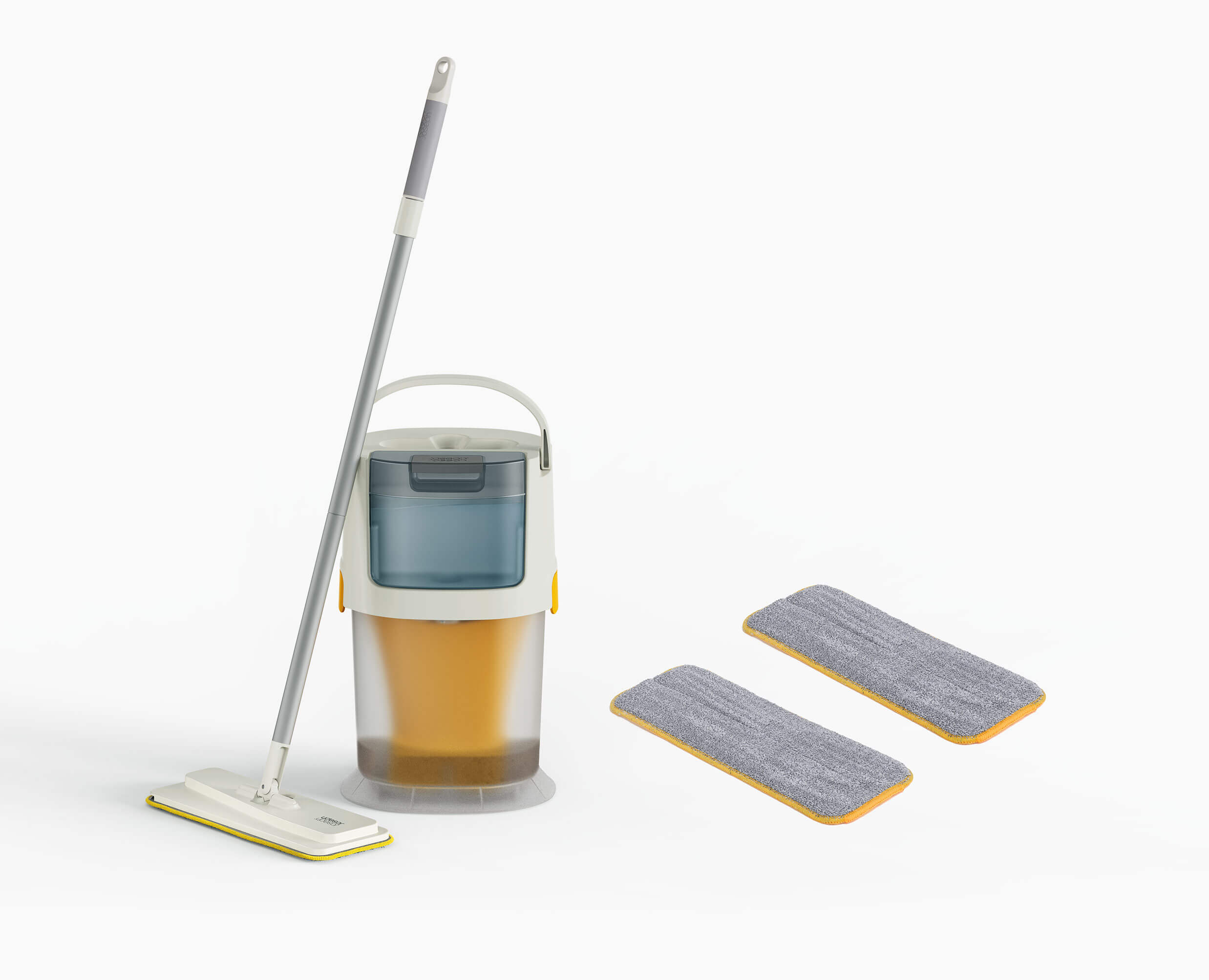 joseph-joseph-ultraclean-microfibre-floor-mop-cleaning-system-with-extra-pads image 1