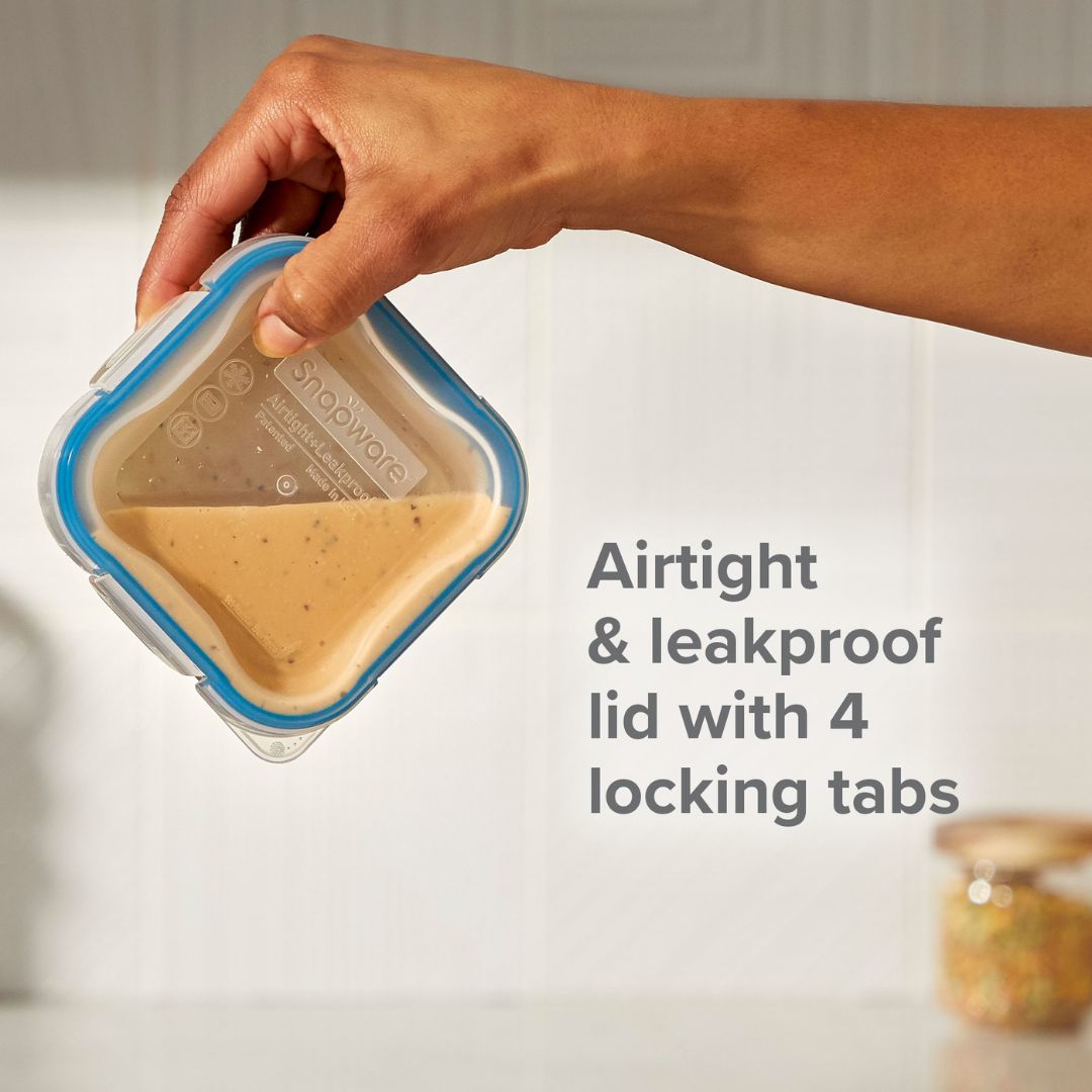 snapware-total-solution-square-plastic-food-storage-2-pack image 2