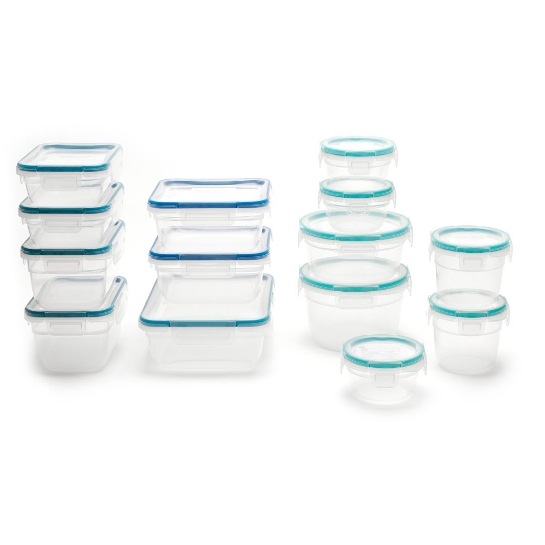 snapware-total-solution-28-piece-plastic-food-storage-set image 1