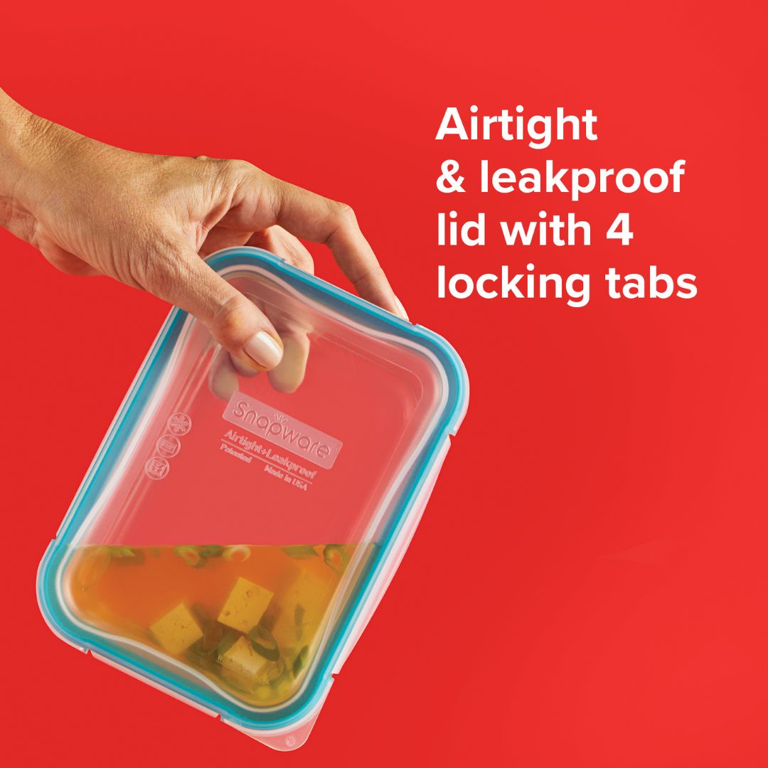 pyrex-snapware-total-solution-2-cup-rectangle-glass-food-storage-container-with- image 4