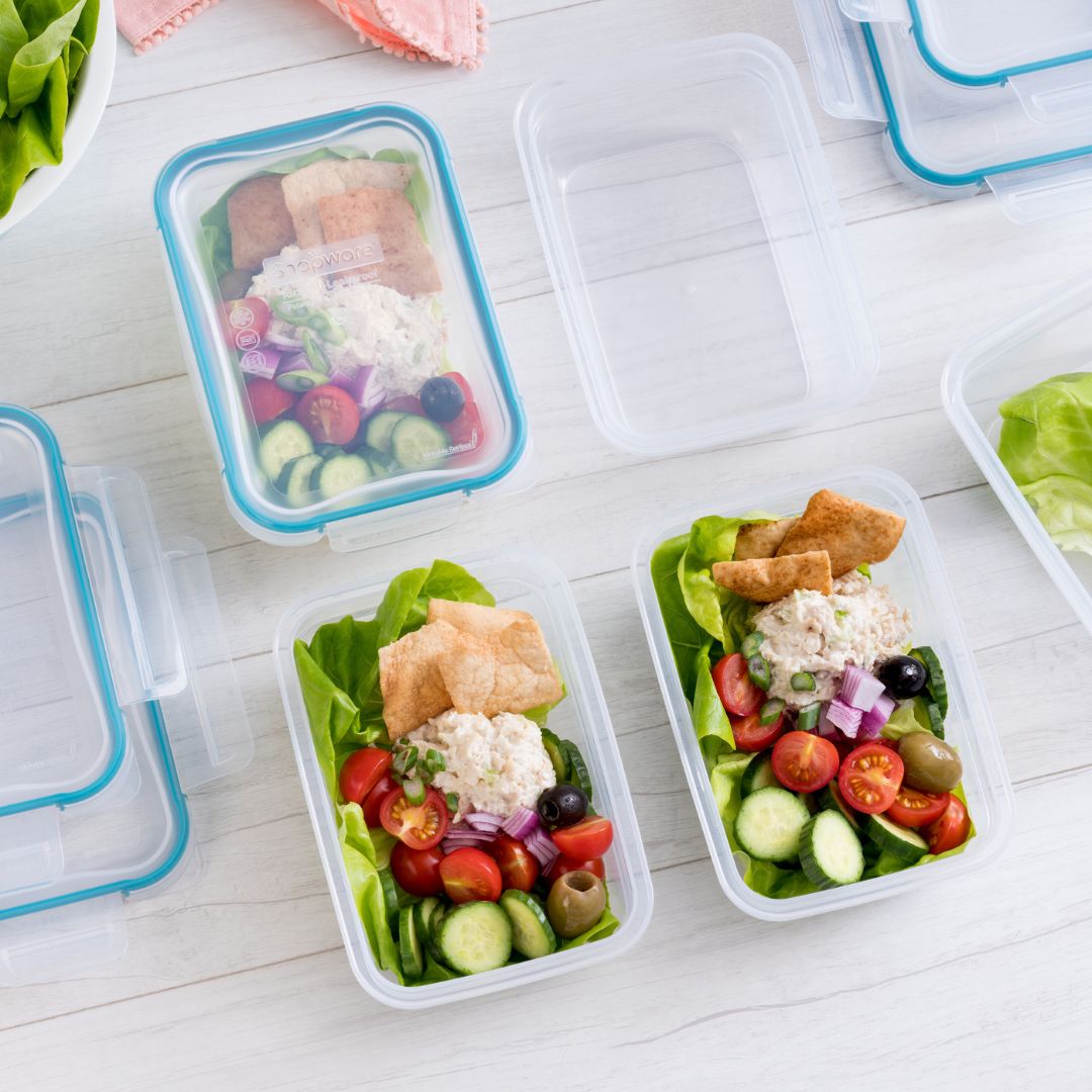 pyrex-snapware-total-solution-10-piece-rectangular-plastic-meal-prep-kit image 2