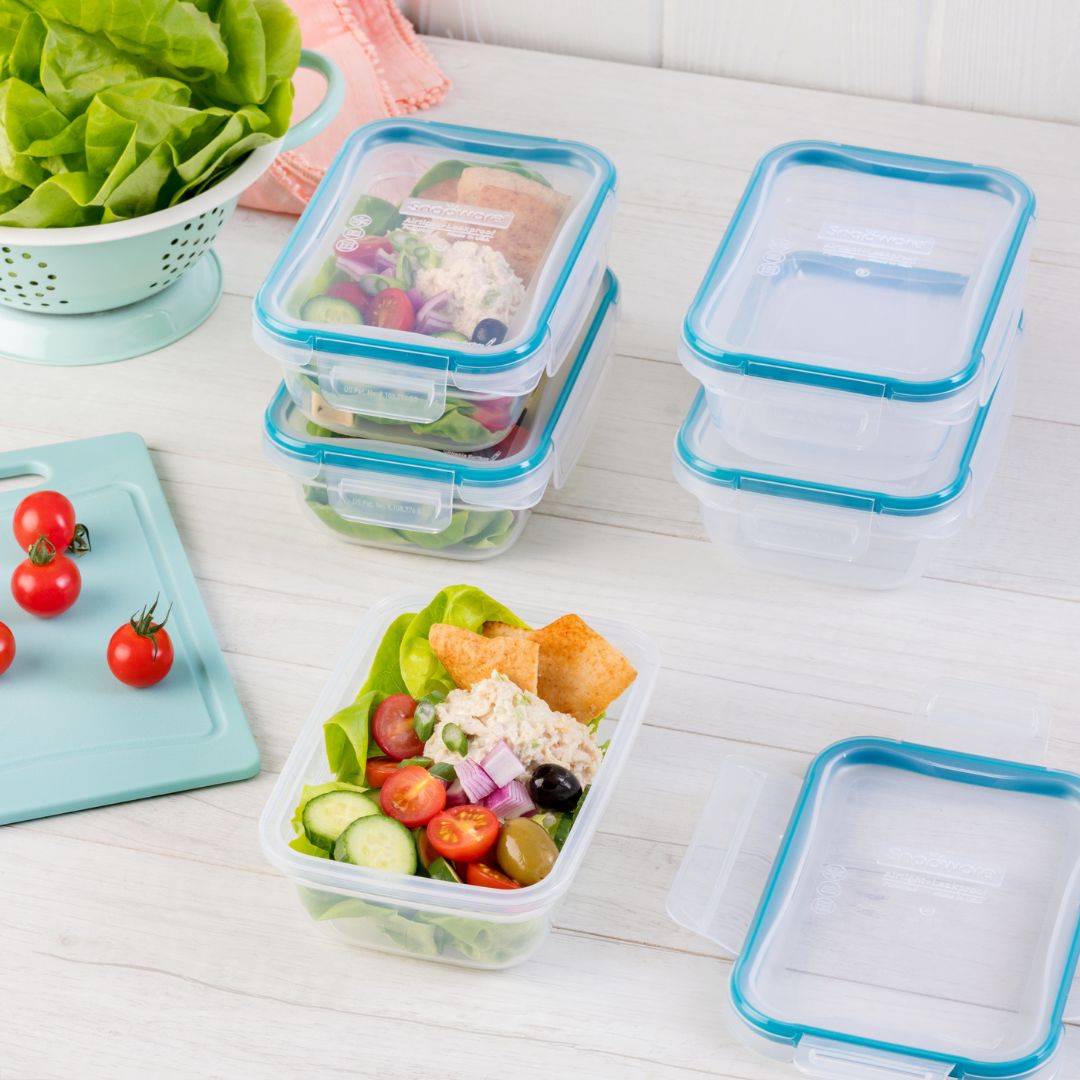 pyrex-snapware-total-solution-10-piece-rectangular-plastic-meal-prep-kit image 3