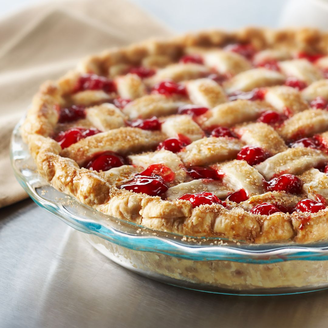 pyrex-easy-grab-9-5-inch-glass-pie-plate image 2