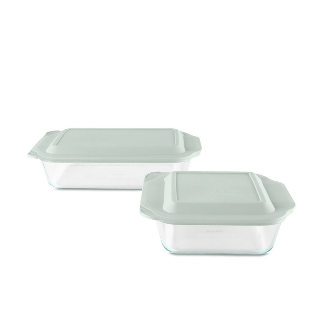 pyrex-deep-4-piece-baking-dish-set-with-sage-lids image 1