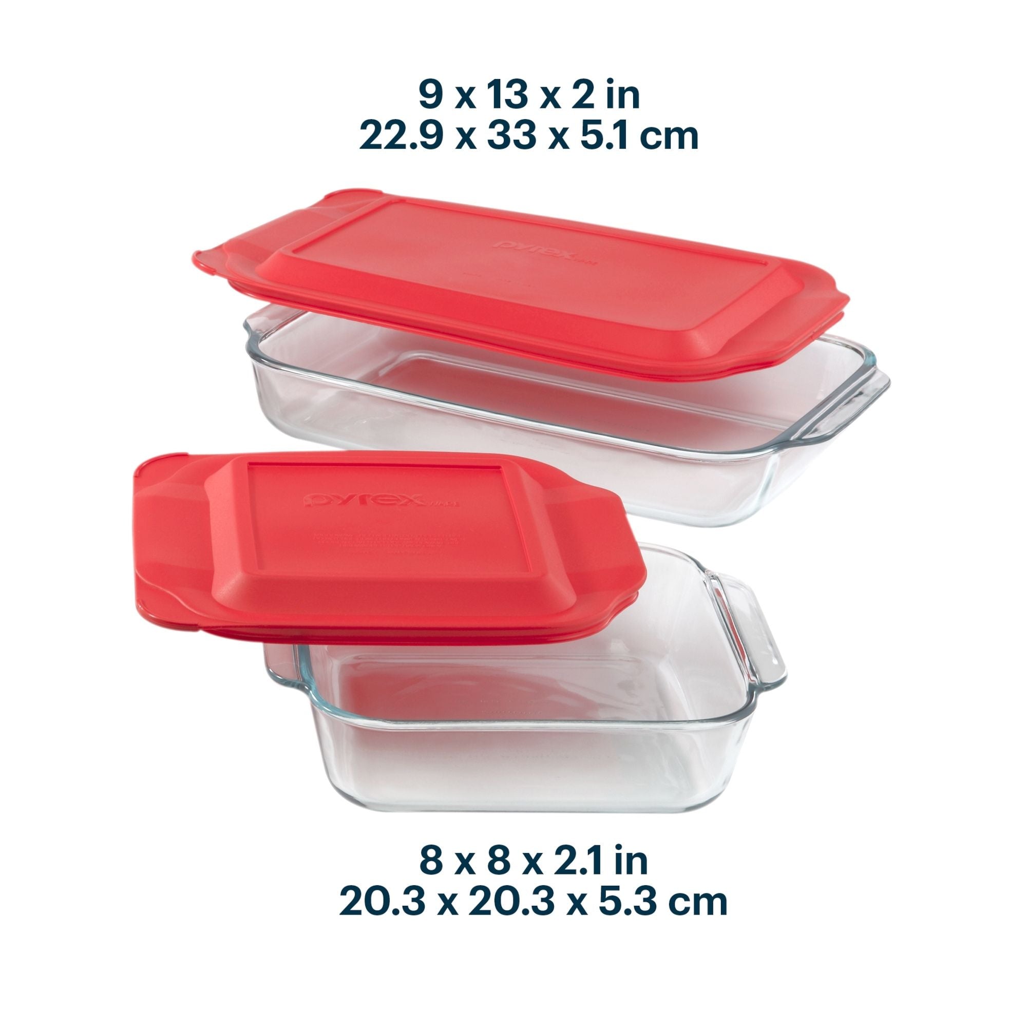 pyrex-basics-4-piece-glass-bakeware-set image 2