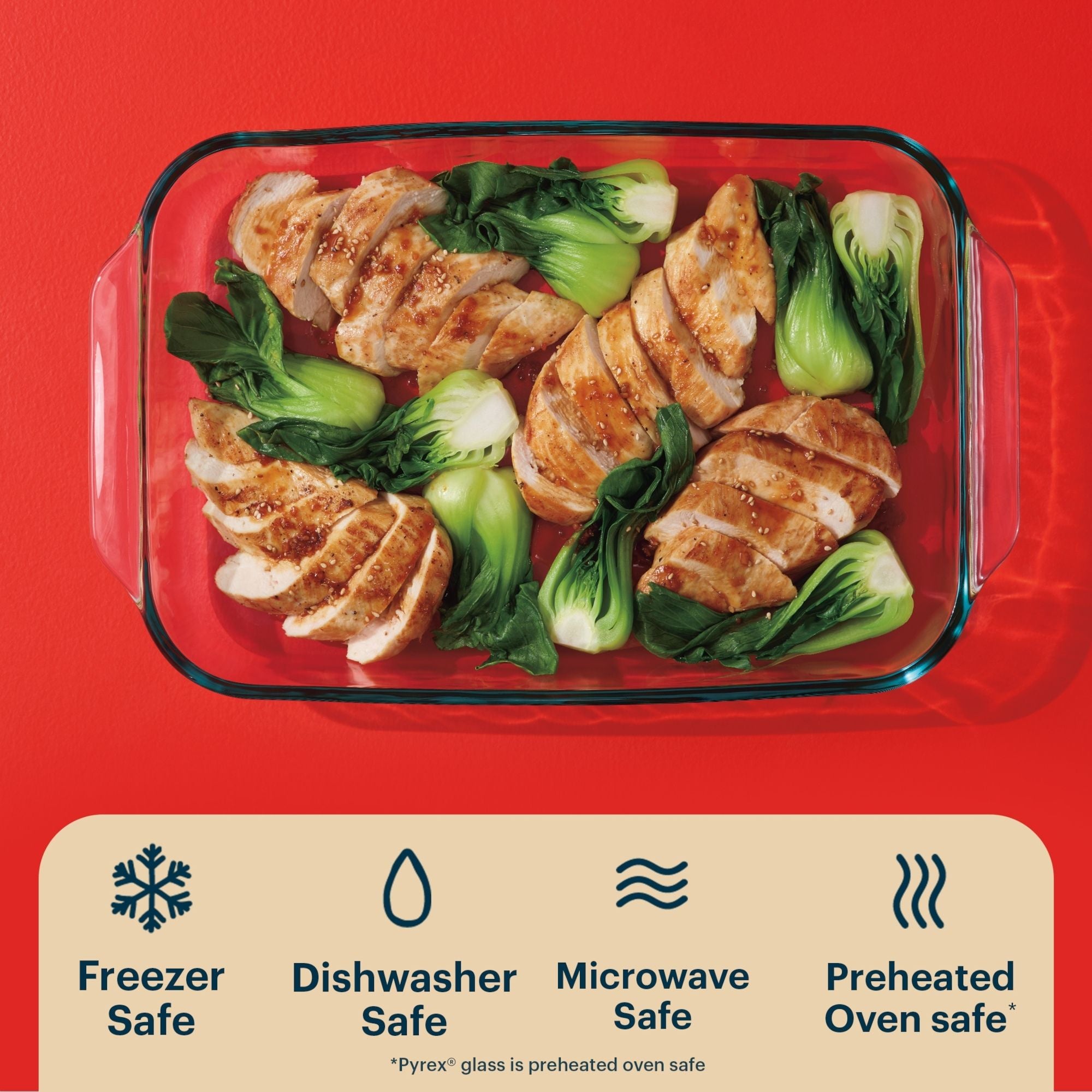 pyrex-basics-4-piece-glass-bakeware-set image 5