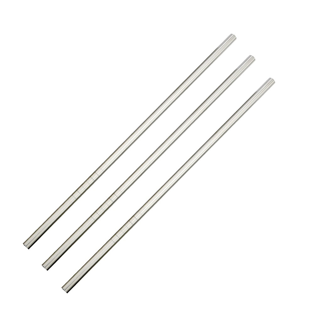 haakaa-straight-stainless-steel-straws-with-cleaning-brush-3-pk image 2