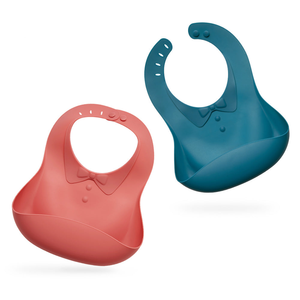 haakaa-silicone-baby-bib-1-pack image 2