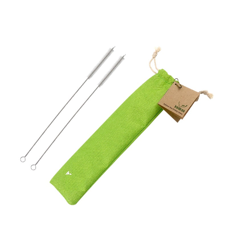 haakaa-straw-brushes-with-linen-carrying-bag-2-pack image 1