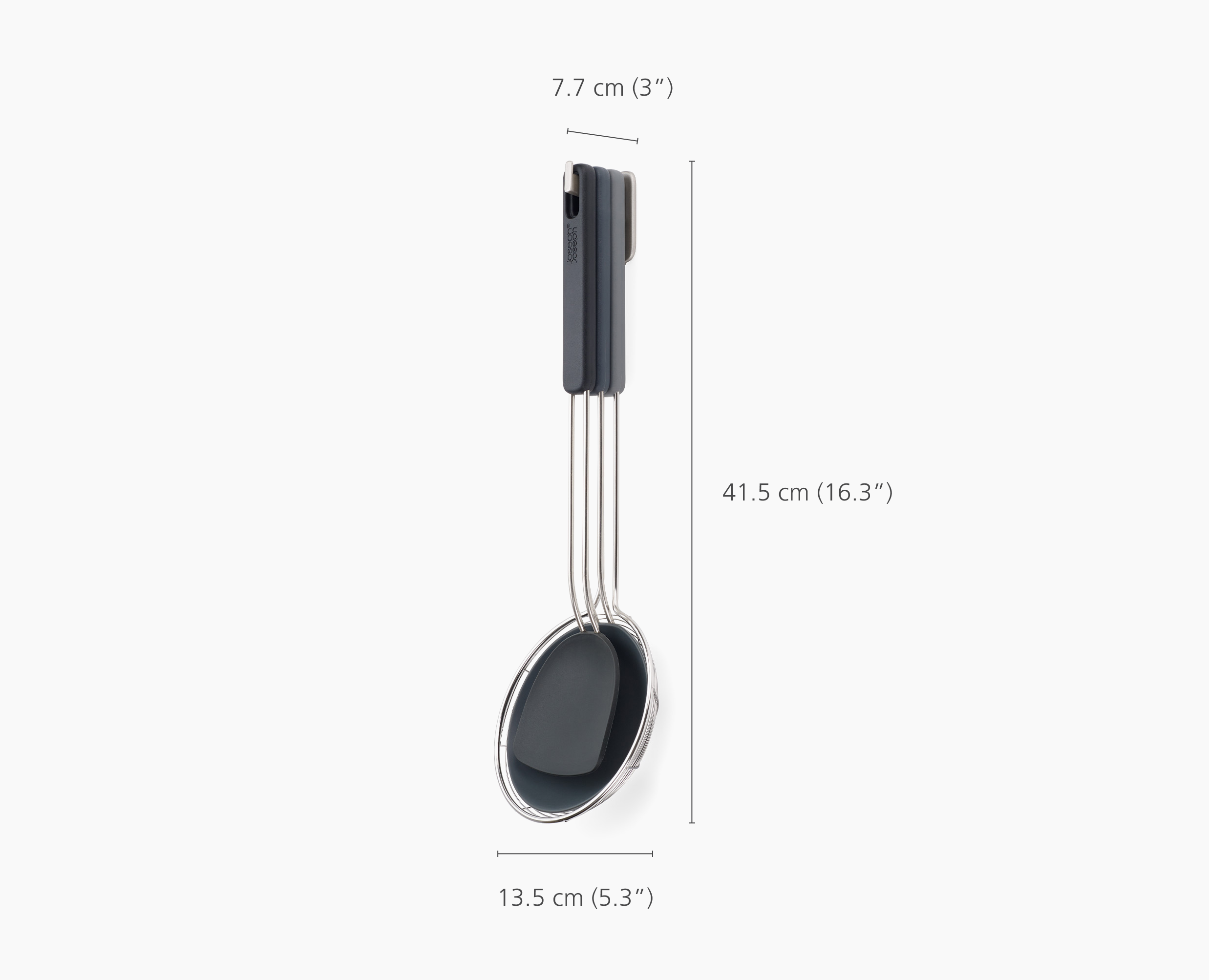joseph-joseph-space-wok-utensil-set-32cm-ceramic-non-stick-with-folding-handles image 8